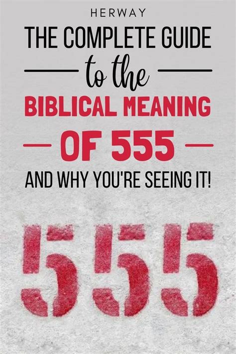 what does 555 mean bible.